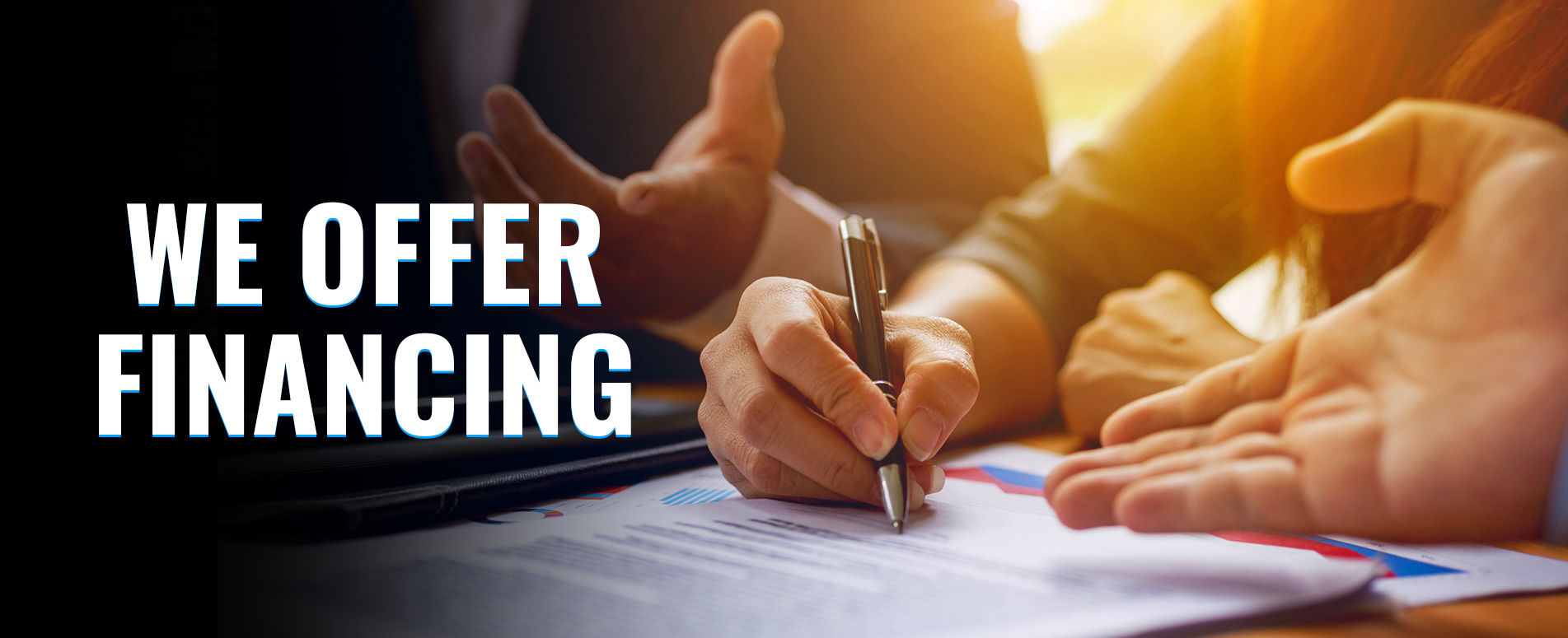 We Offer Financing